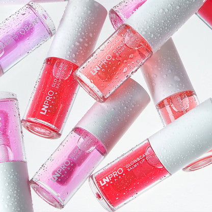 LN PRO Glow & Care Balmy Lip Oil - Peach Lemonade