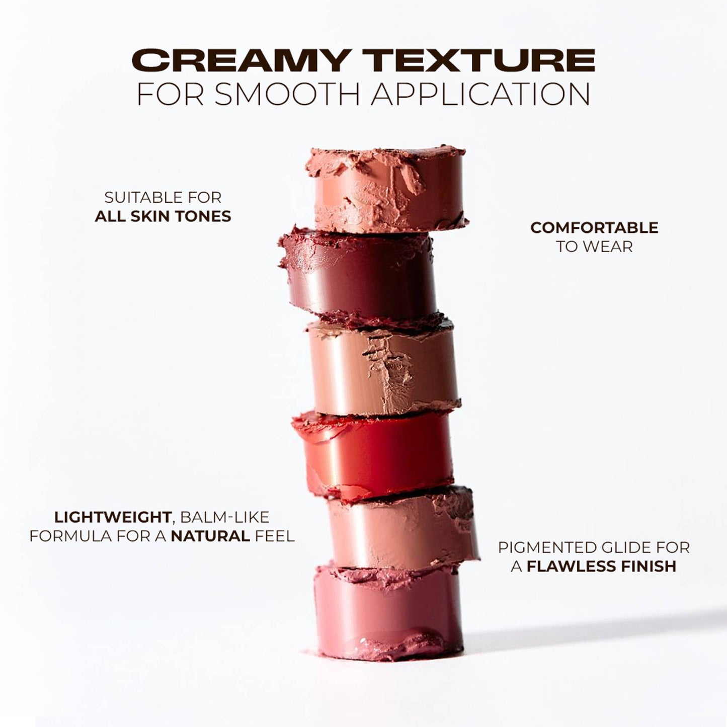 LN PRO Passion Glaze Serum Balmy Lipstick - Cloud Rose