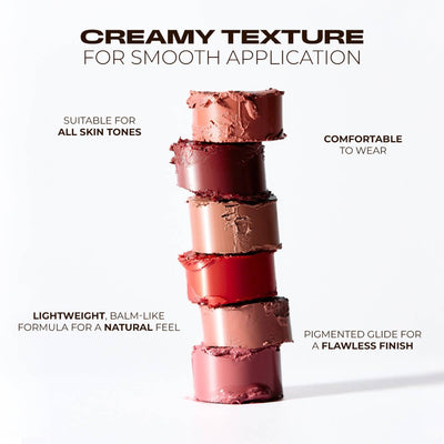 LN PRO Passion Glaze Serum Balmy Lipstick - Cloud Rose