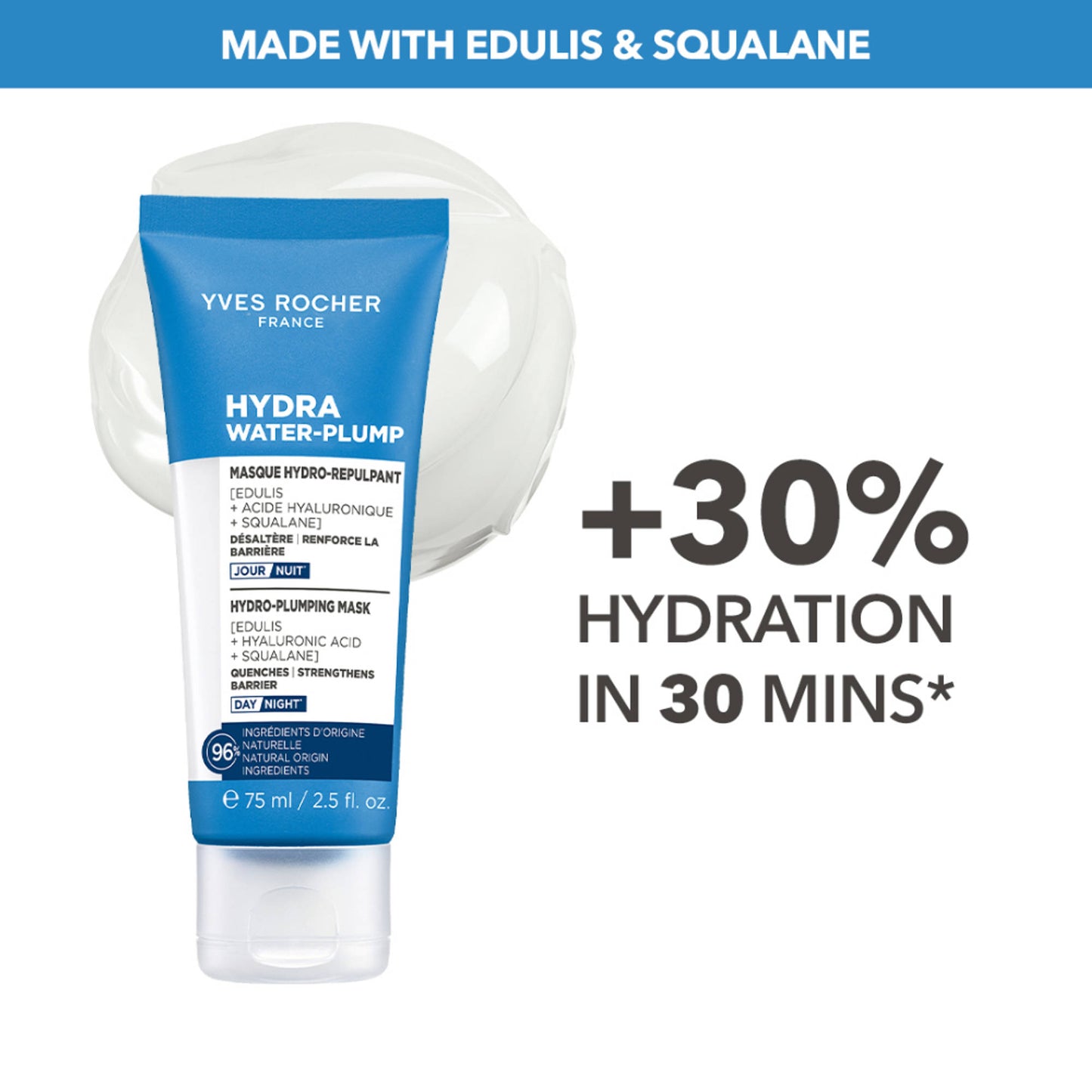Yves Rocher Overnight Replump Mask Tube