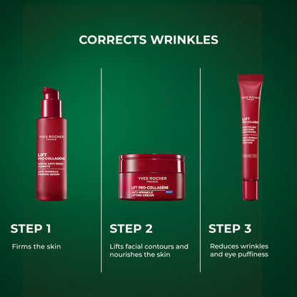 Yves Rocher Anti-Wrinkle Lifting Night Cream Jar