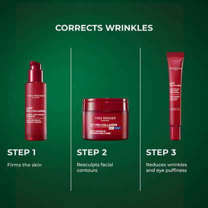 Yves Rocher Anti-Wrinkle Lifting Serum Pump Bottle
