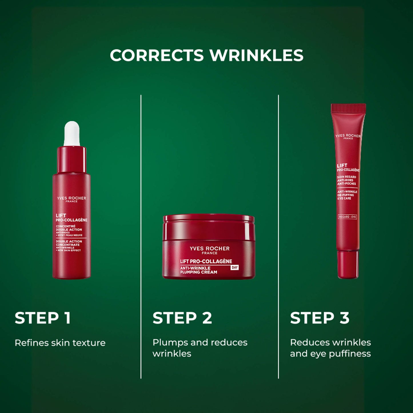 Yves Rocher Double Action Concentrate Dropper Bottle