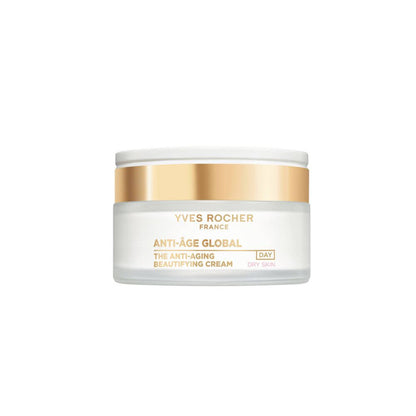 Yves Rocher The Anti-Aging Beautifying Cream Day Dry Skin Jar