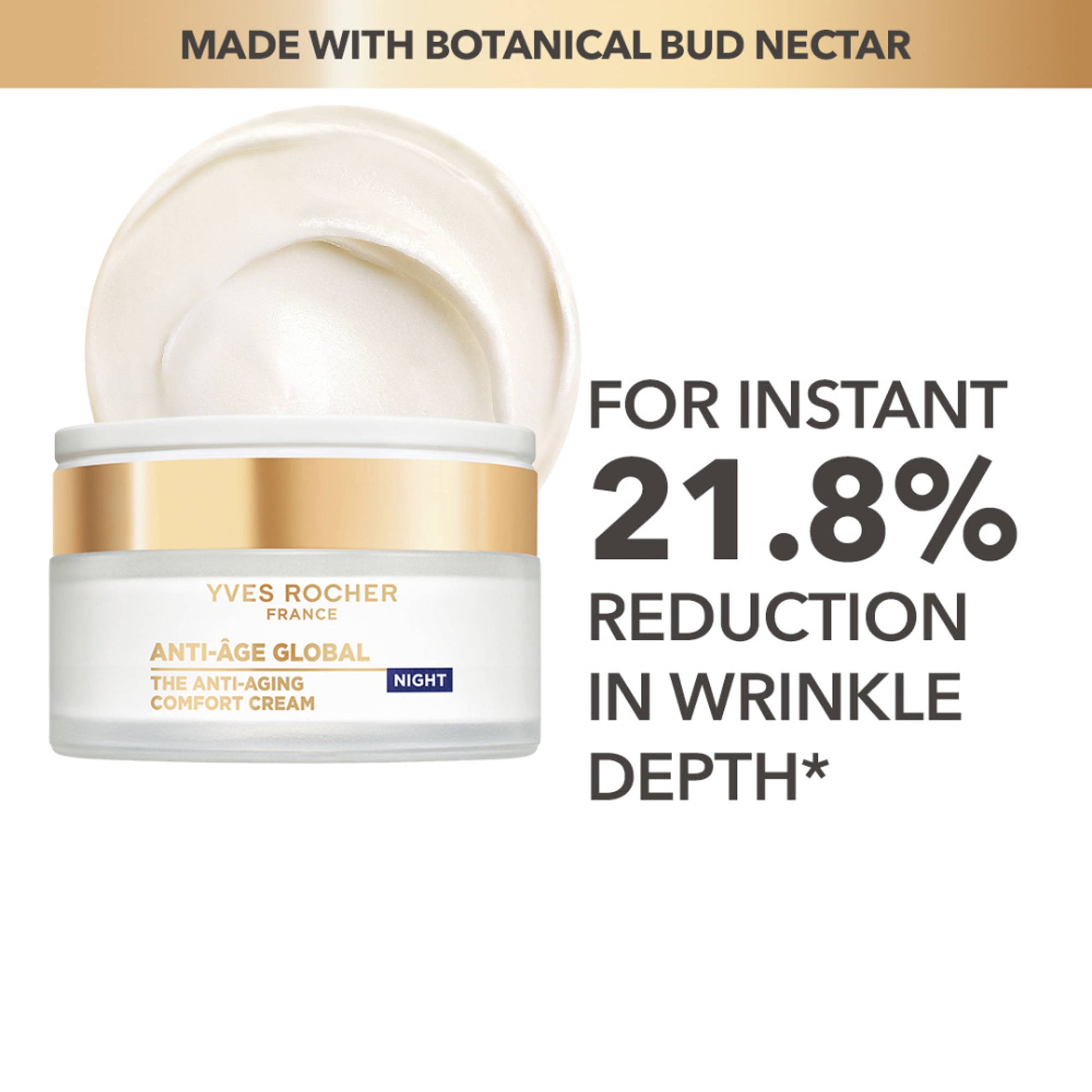 Yves Rocher The Anti-Aging Comfort Cream Night Jar
