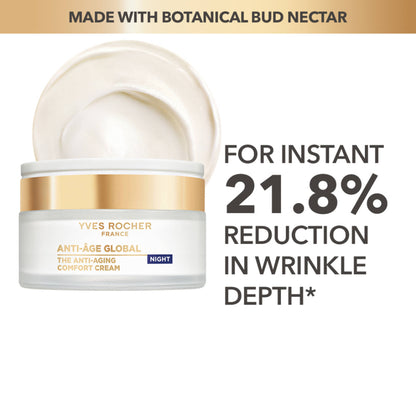 Yves Rocher The Anti-Aging Comfort Cream Night Jar