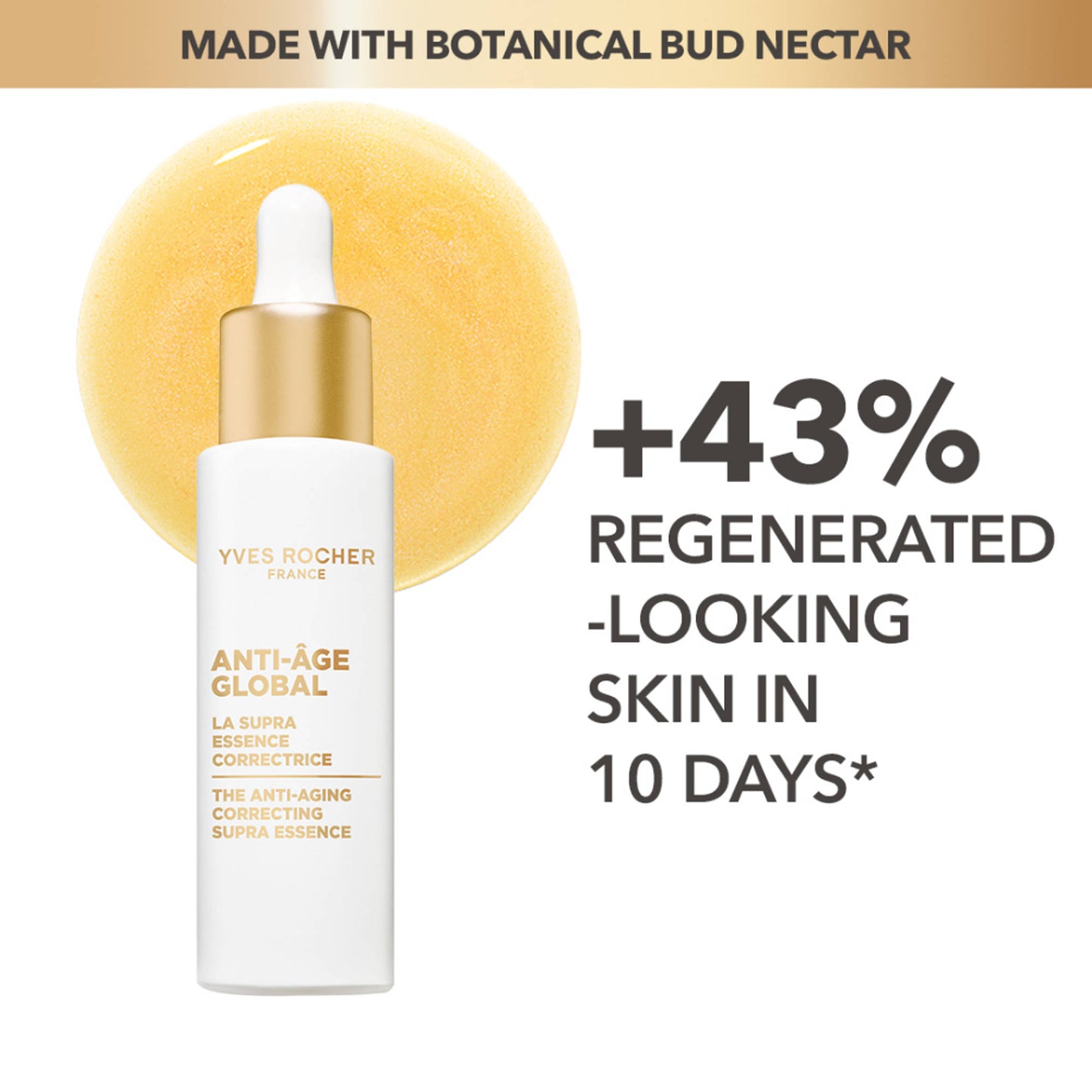 Yves Rocher The Anti-Aging Correcting Supra Essence Dropper Bottle