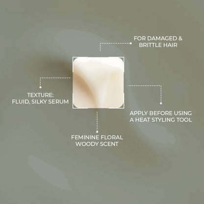 Yves Rocher Heat Protective Restructuring Serum Pump Bottle