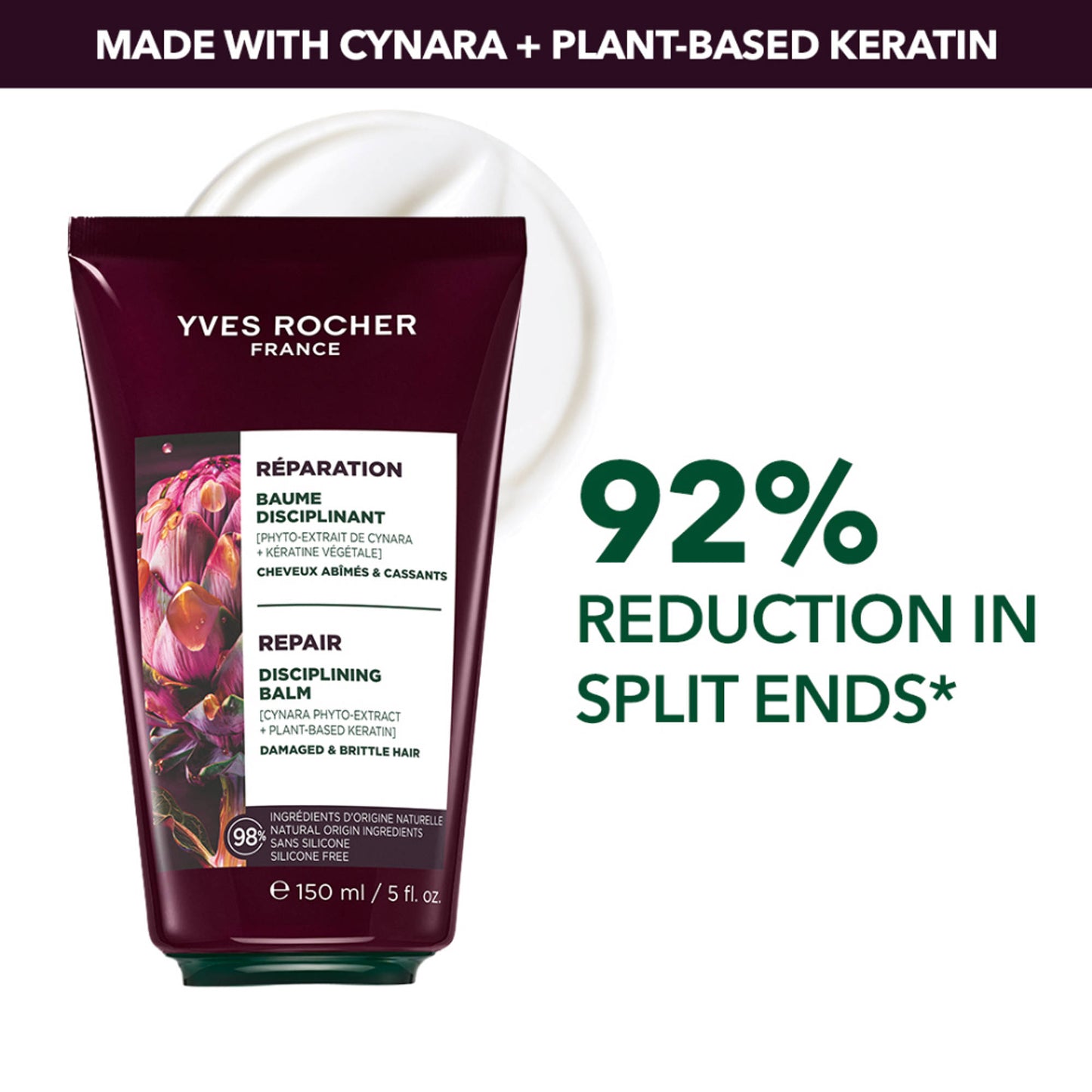 Yves Rocher Disciplining Balm Tube