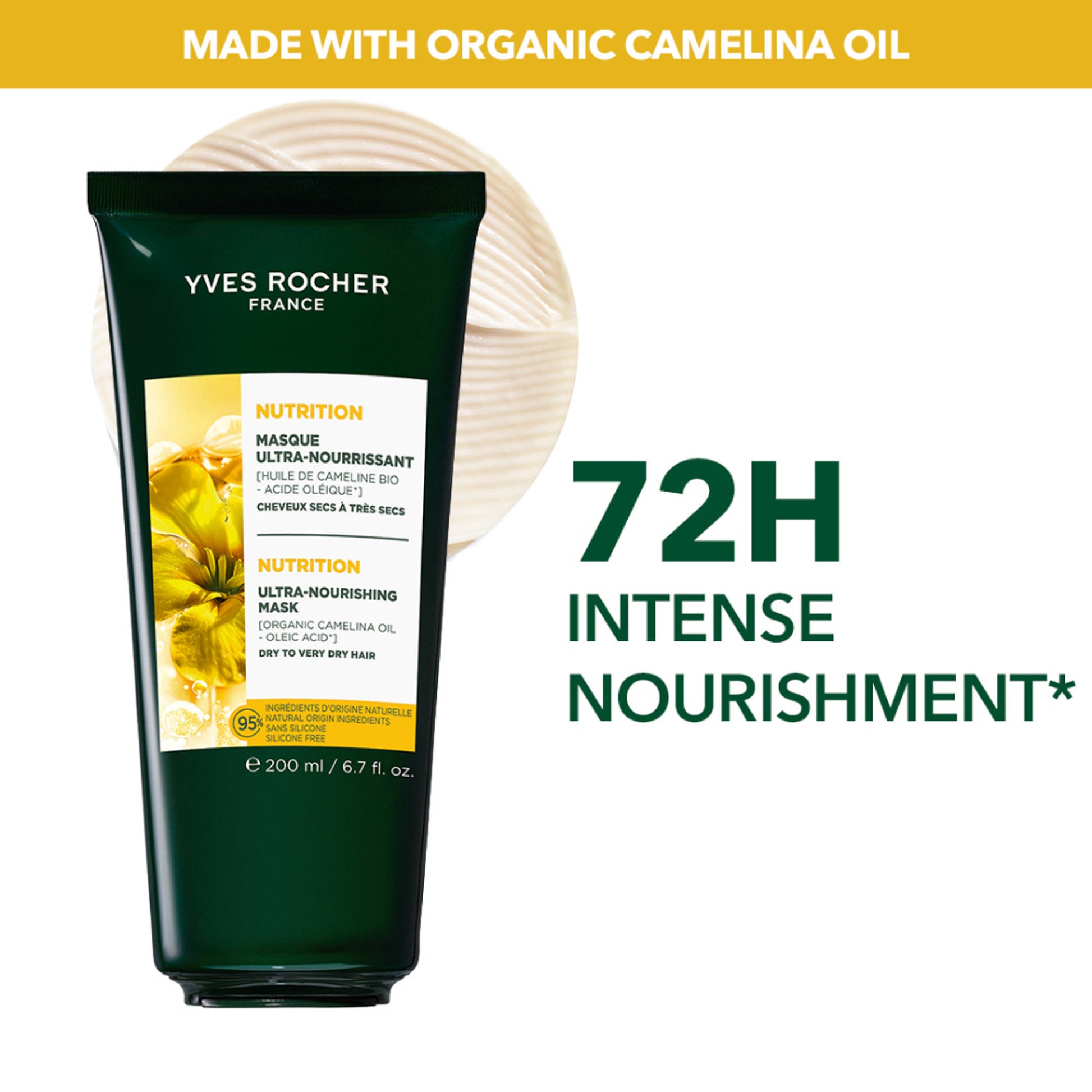 Yves Rocher Ultra-Nourishing Mask Tube