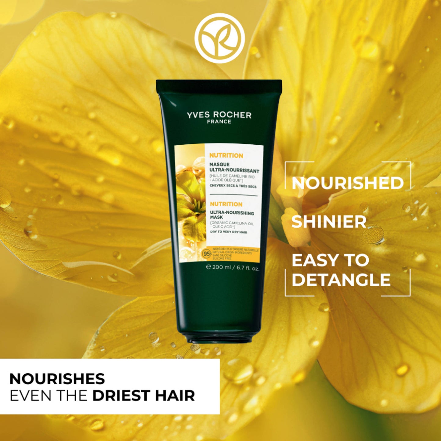 Yves Rocher Ultra-Nourishing Mask Tube