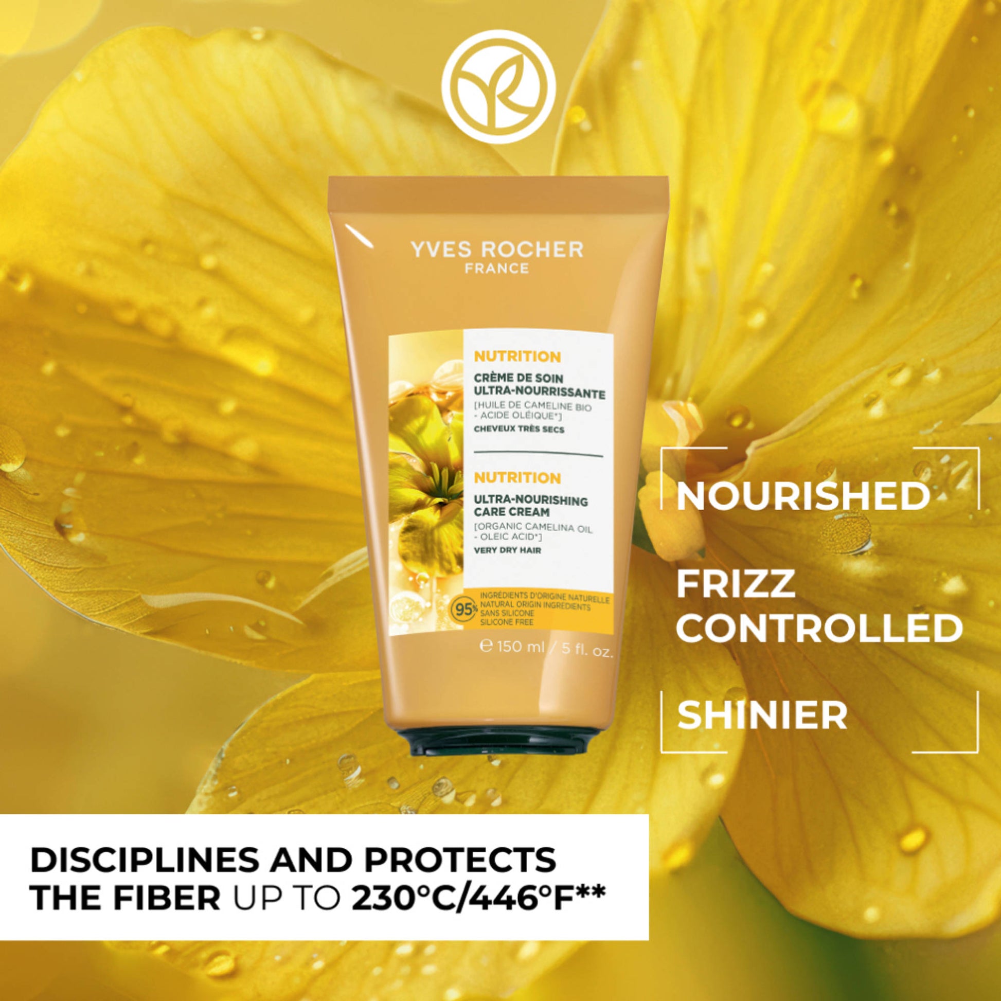 Yves Rocher Ultra-Nourishing Care Cream Tube
