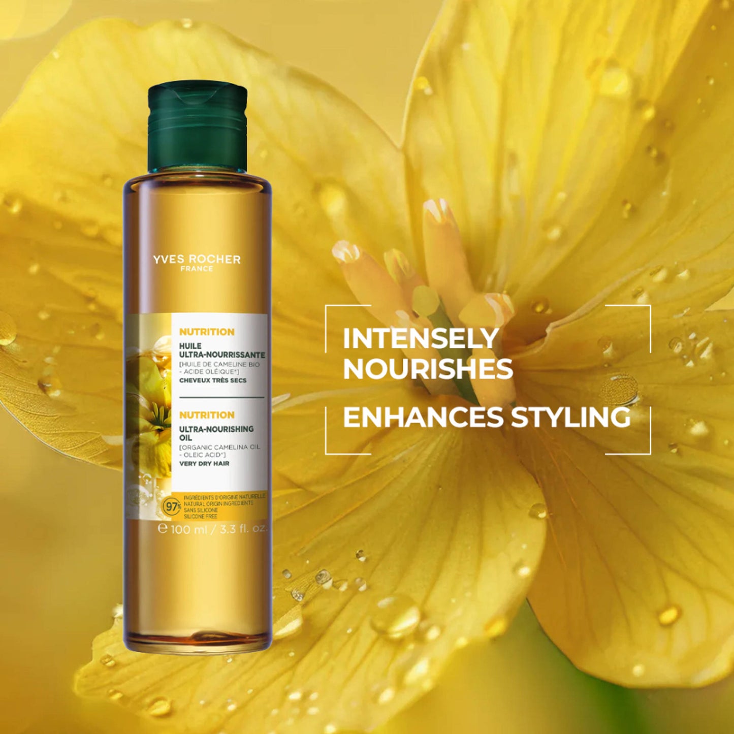 Yves Rocher Ultra-Nourishing Oil Bottle