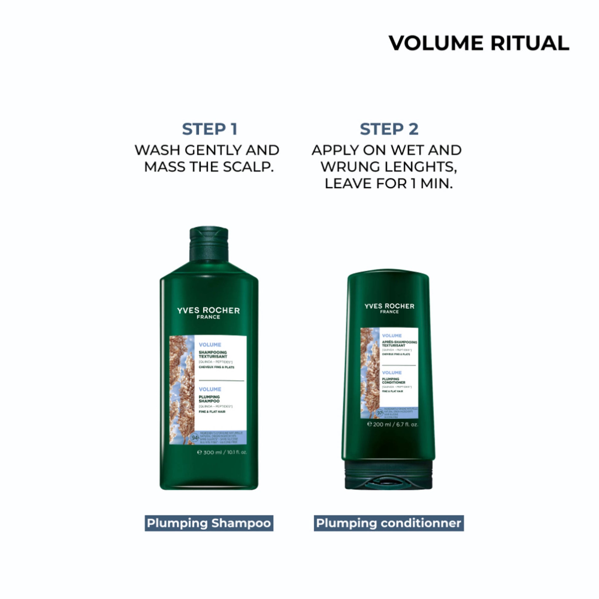 Yves Rocher Plumping Conditioner Bottle
