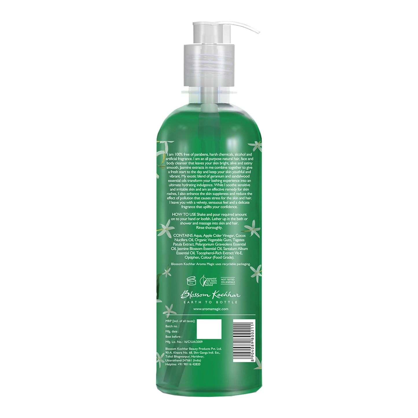 Aroma Magic 3 In 1 Jasmine Blossom Bodywash - Hair- Face- Body