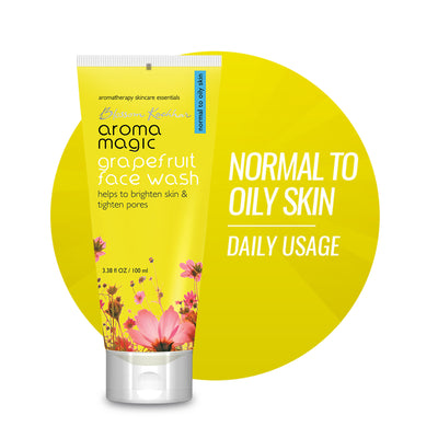 Aroma Magic Grapefruit Face Wash Skin Brightening & Pore Tightening (All Skin Types)