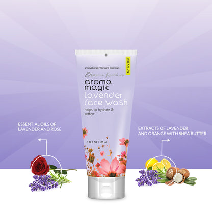 Aroma Magic Lavender Face Wash For Dry Skin
