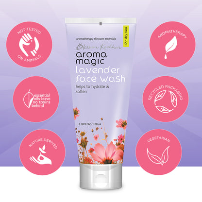Aroma Magic Lavender Face Wash For Dry Skin