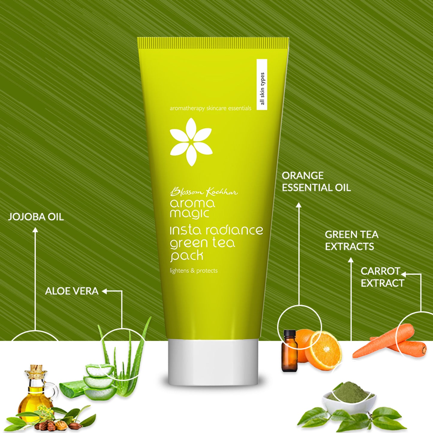 Aroma Magic Insta Radiance Green Tea Pack