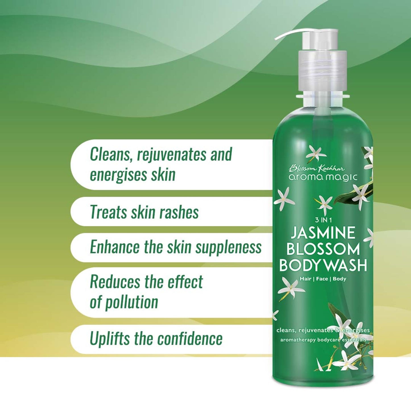 Aroma Magic 3 In 1 Jasmine Blossom Bodywash