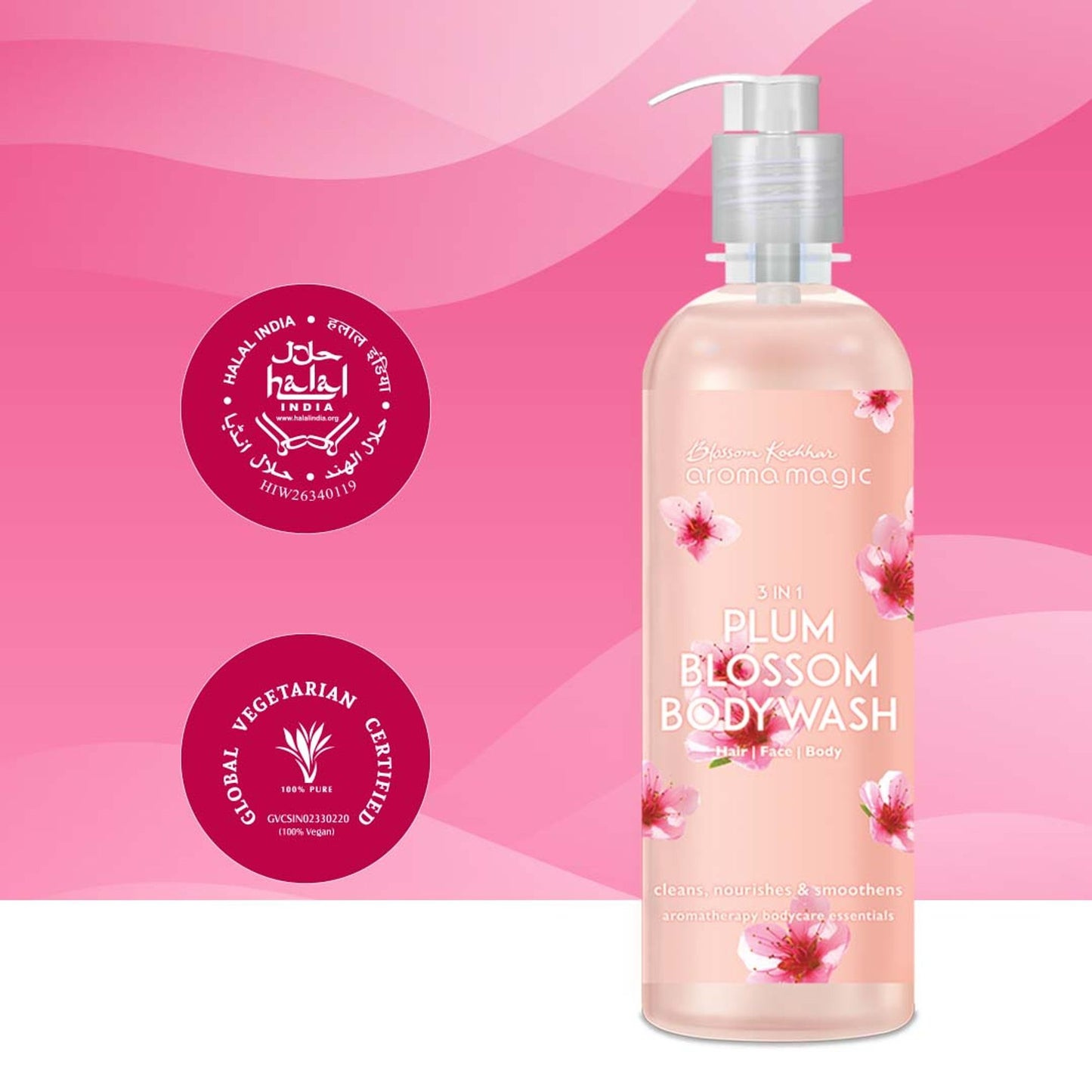 Aroma Magic 3 In 1 Plum Blossom Bodywash