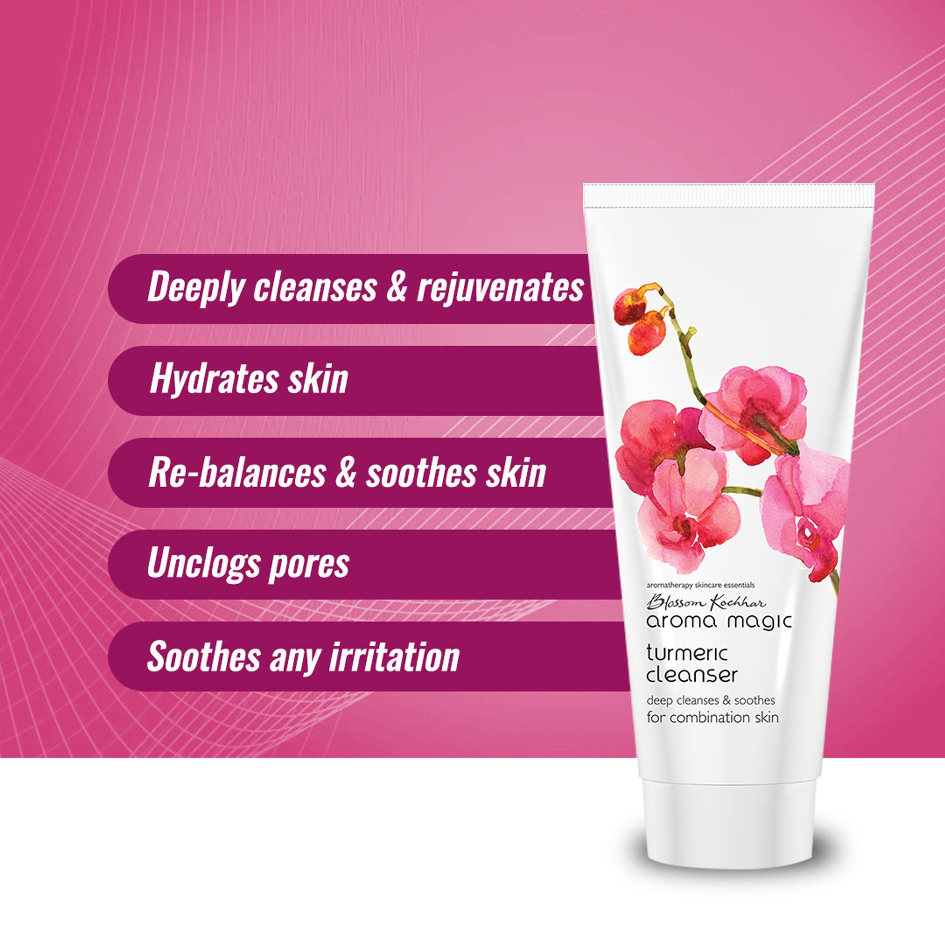 Aroma Magic Turmeric Cleanser (For Combination Skin)