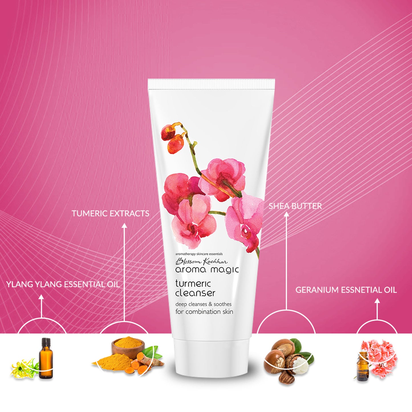Aroma Magic Turmeric Cleanser (For Combination Skin)