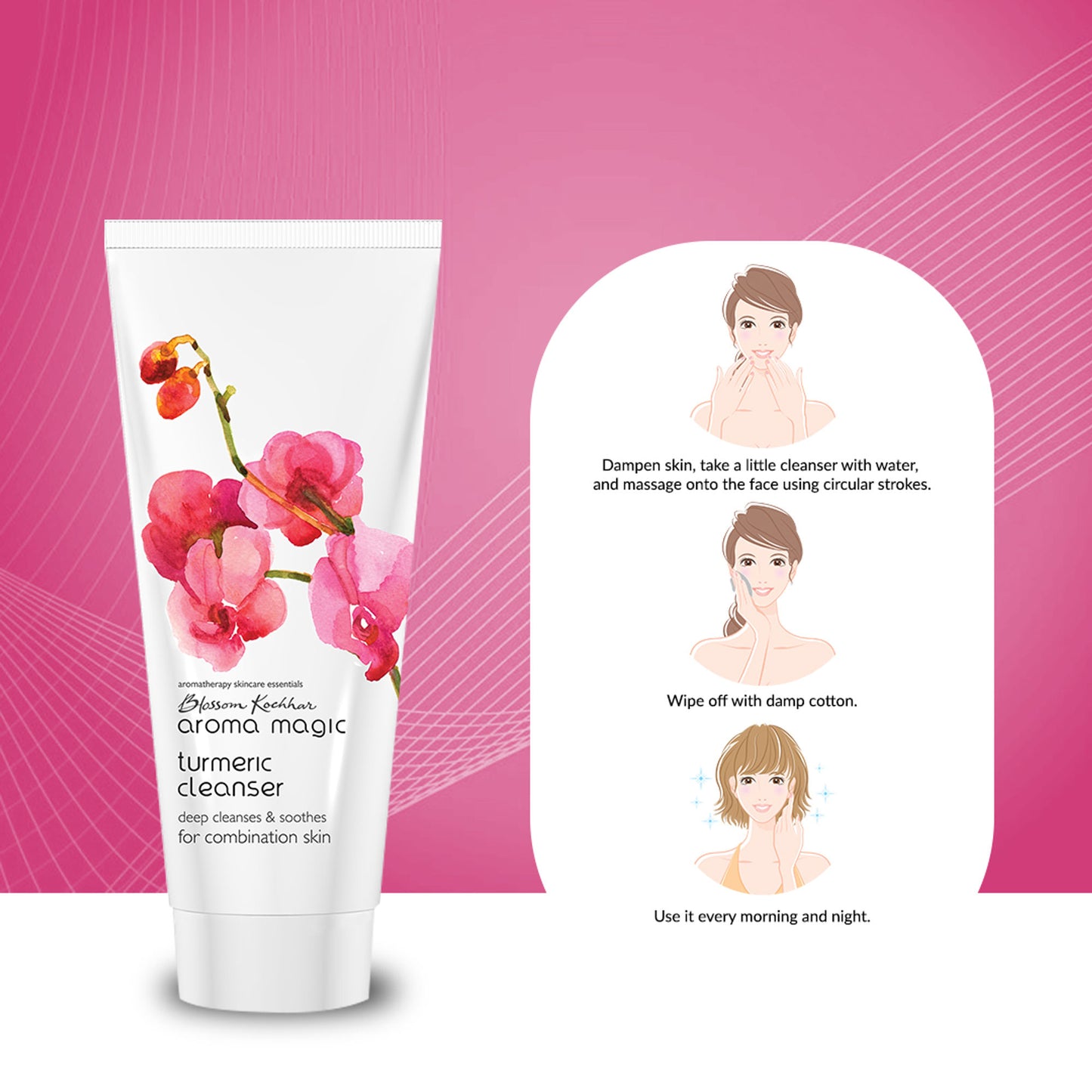 Aroma Magic Turmeric Cleanser (For Combination Skin)