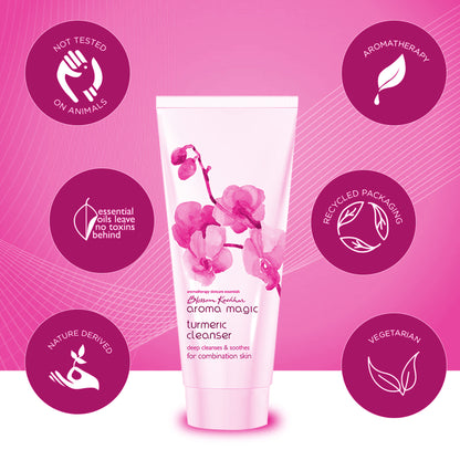 Aroma Magic Turmeric Cleanser (For Combination Skin)