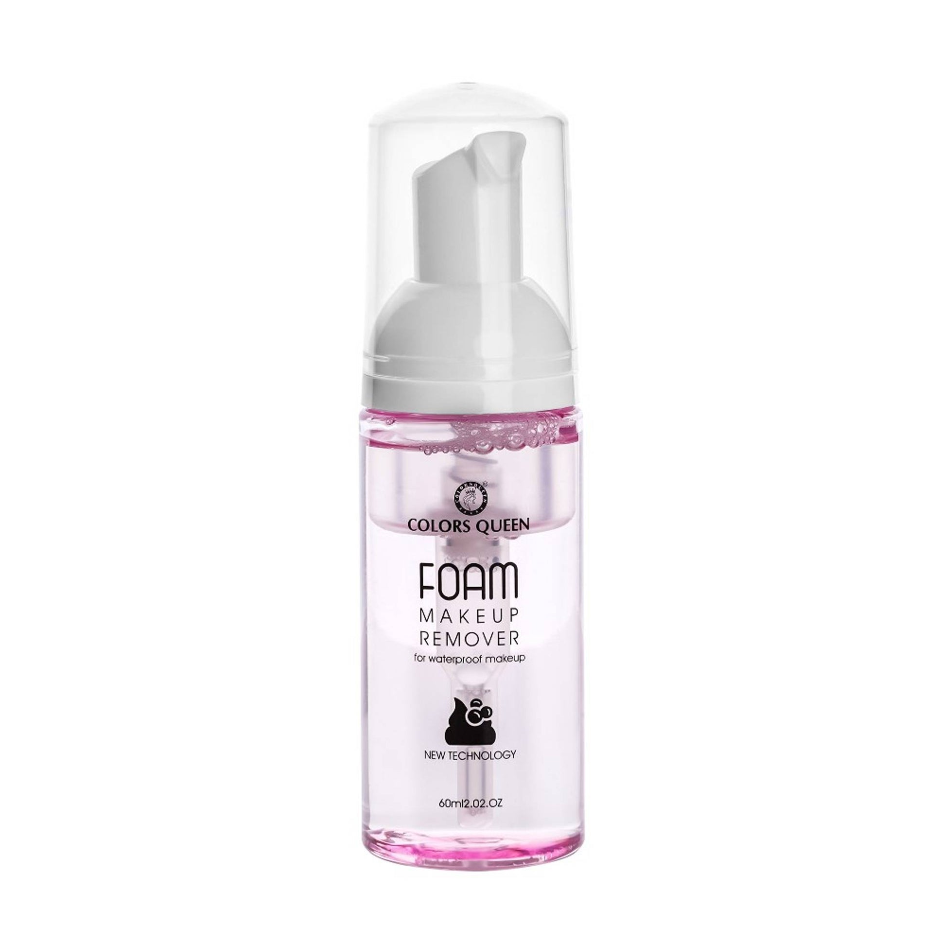 Colors Queen Foam Makeup Remover - Pink