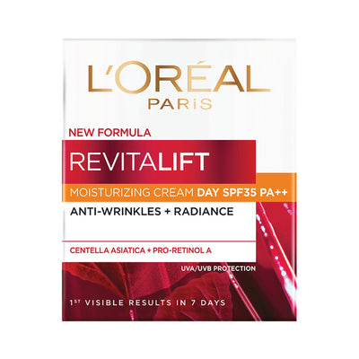 L'Oreal Paris Revitalift Anti-Wrinkles + Radiance Moisturizing Cream Day SPF 35 PA++