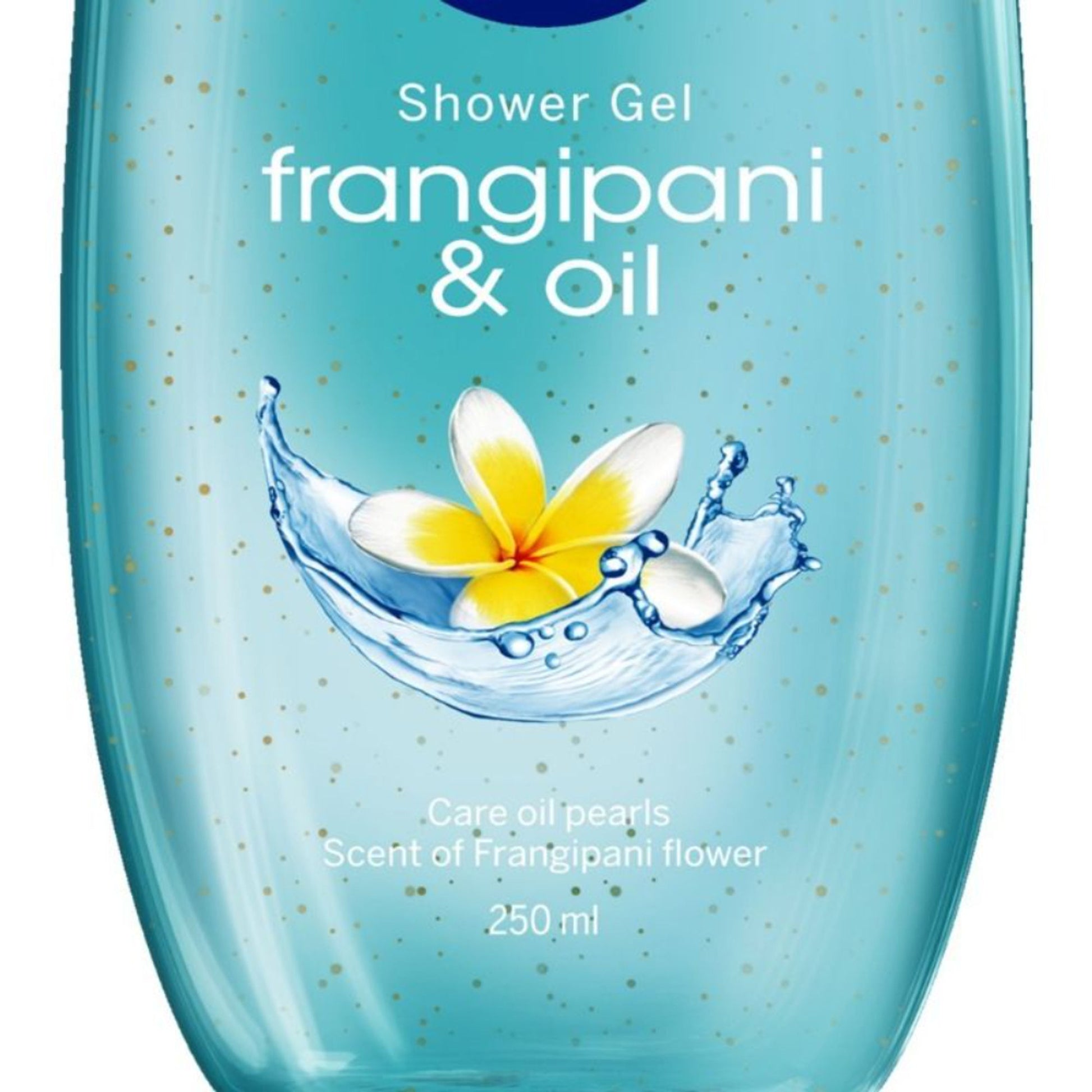 NIVEA Body Wash, Frangipani & Oil Shower Gel, Pampering Care & Refreshing Scent of Frangipani Flower