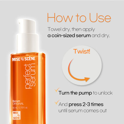 mise en scene Perfect Serum Original