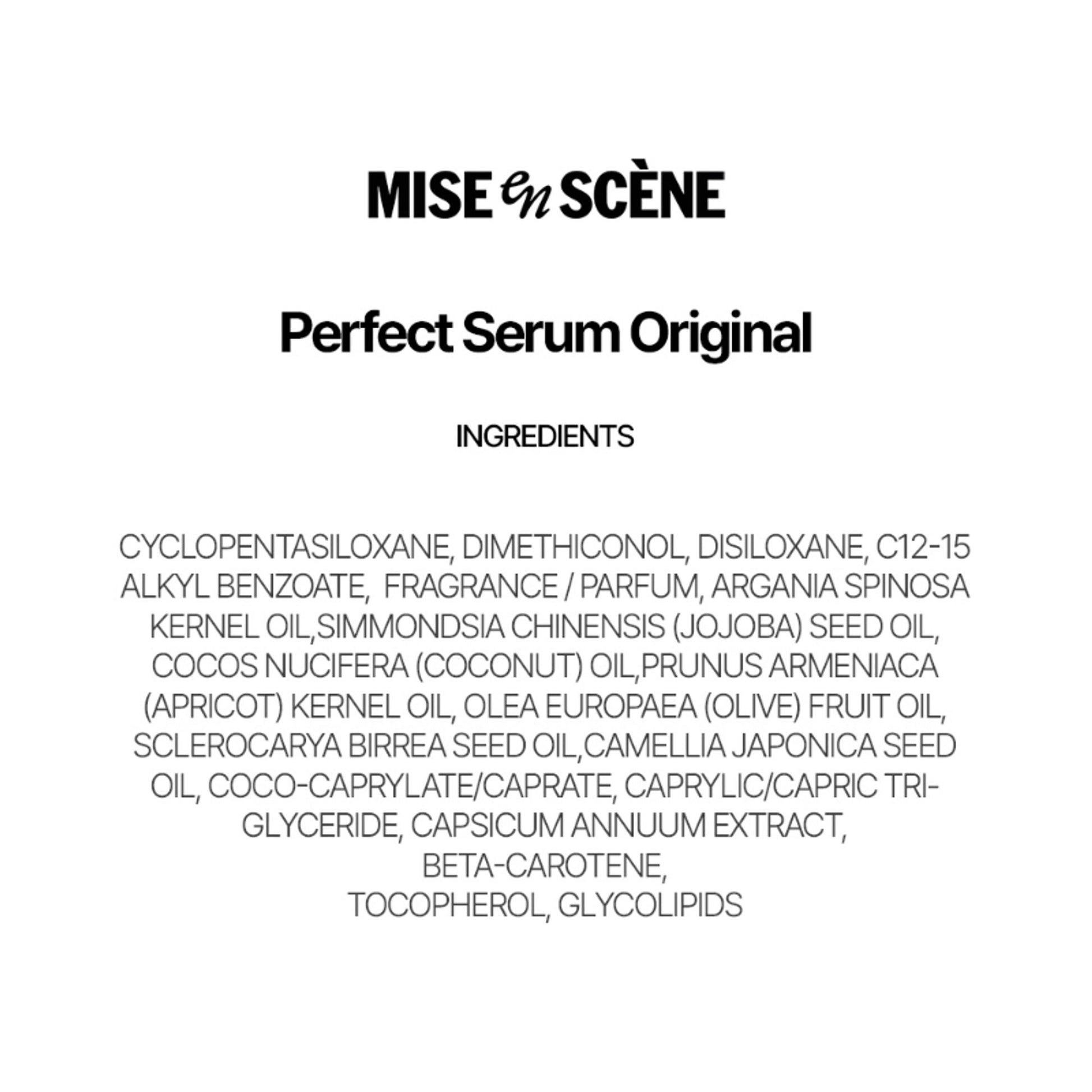 mise en scene Perfect Serum Original