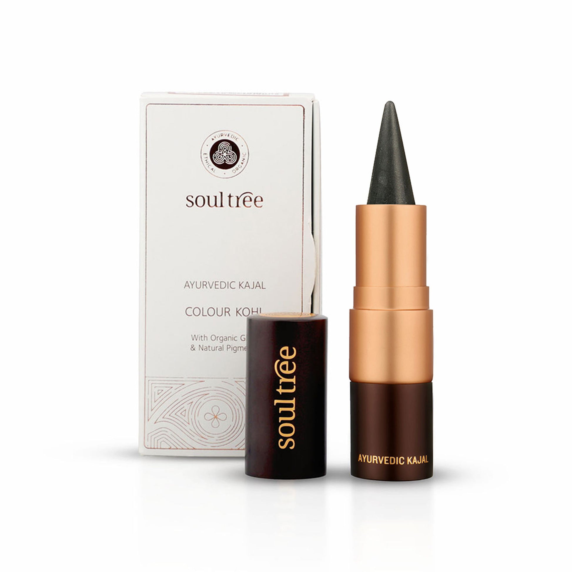 SoulTree Ayurvedic Kajal - Grey Glow - 004