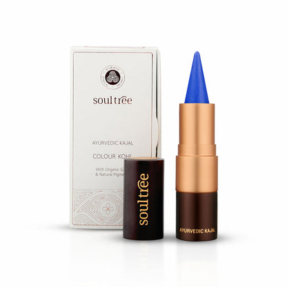SoulTree Ayurvedic Kajal - True Blue - 005