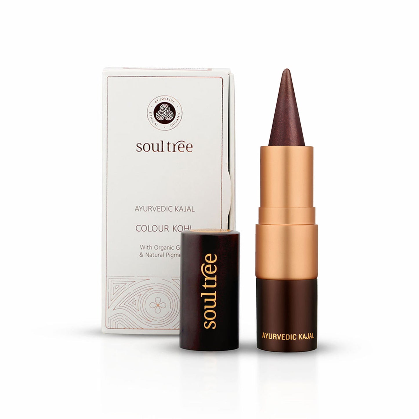 SoulTree Ayurvedic Kajal - Rich Loam - 007