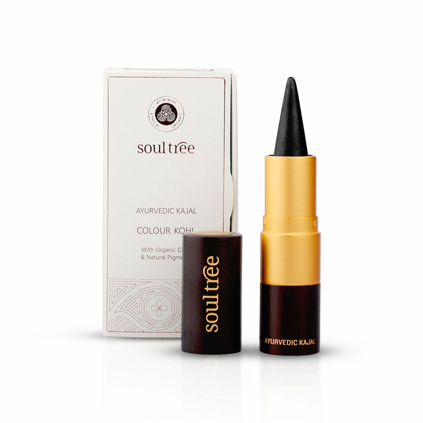 SoulTree Ayurvedic Kajal - Pure Black