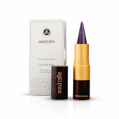 SoulTree Ayurvedic Kajal - Violet Bainganee