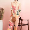 Dhiyona IE Floral Printed Shirt With Trousers