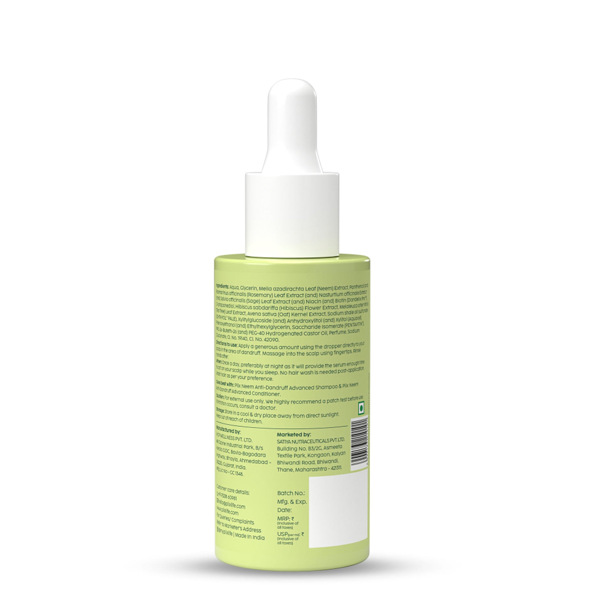 Plix Neem Anti-Dandruff Advanced Hair Serum