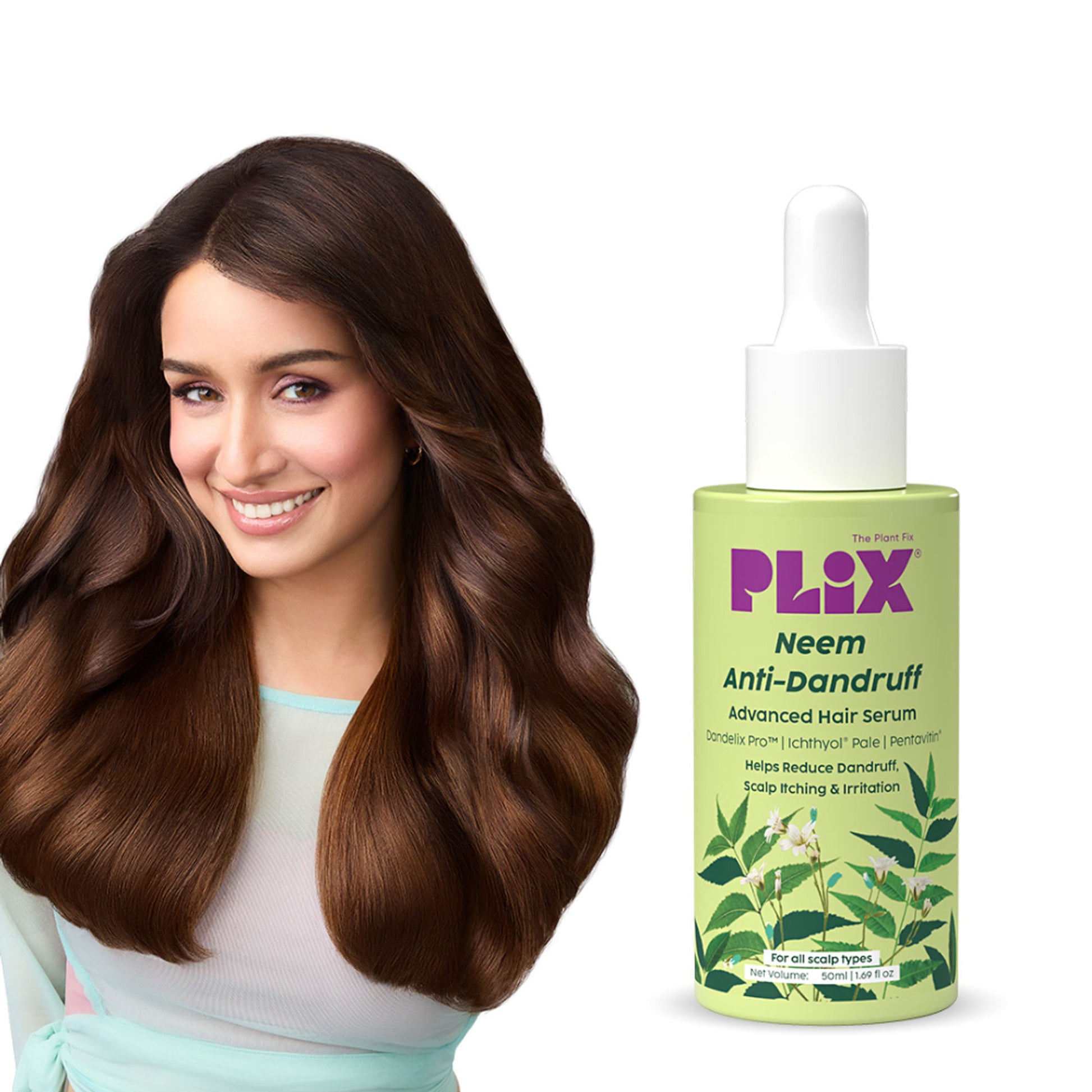 Plix Neem Anti-Dandruff Advanced Hair Serum