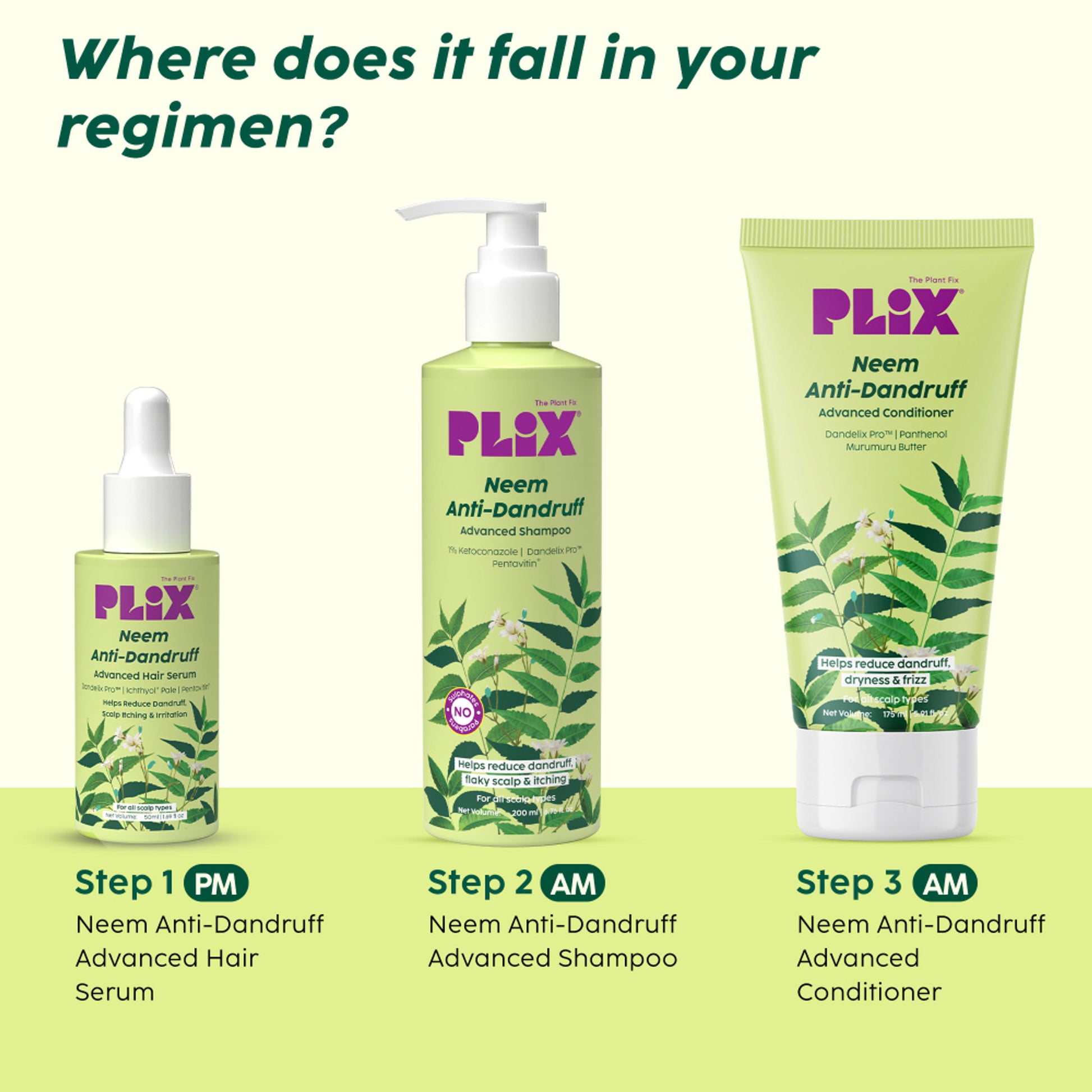 Plix Neem Anti-Dandruff Advanced Conditioner
