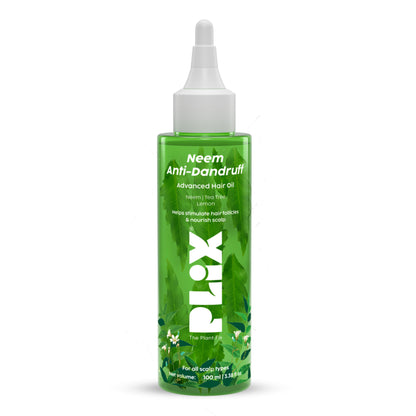 Plix Neem Anti-Dandruff Advanced Hair Oil