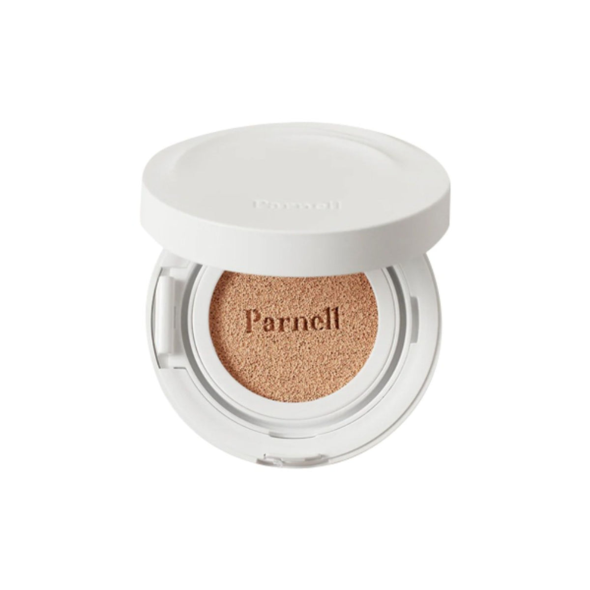Parnell Cicamanu Serum Cushion in shade 21, featuring a compact cushion with serum-infused foundation for a natural glow.