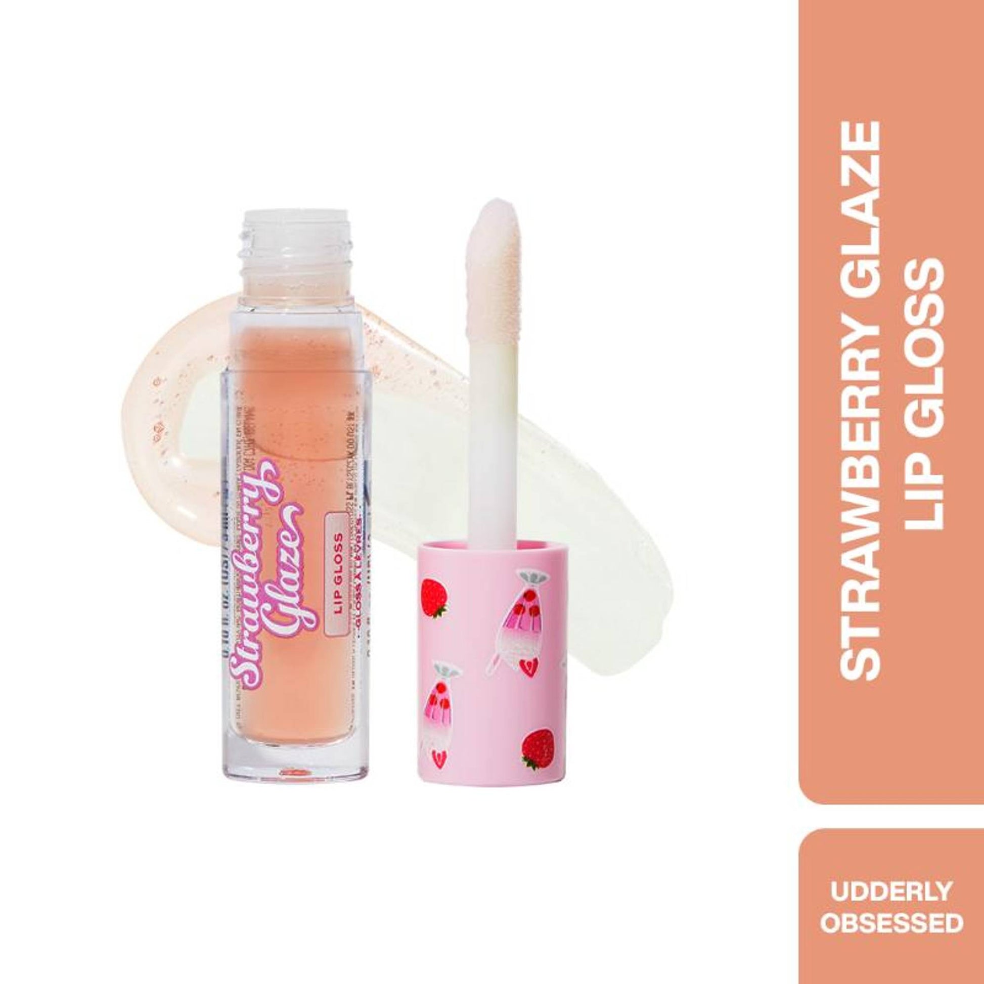 Makeup Revolution Strawberry Glaze Lip Gloss - Udderly Obsessed