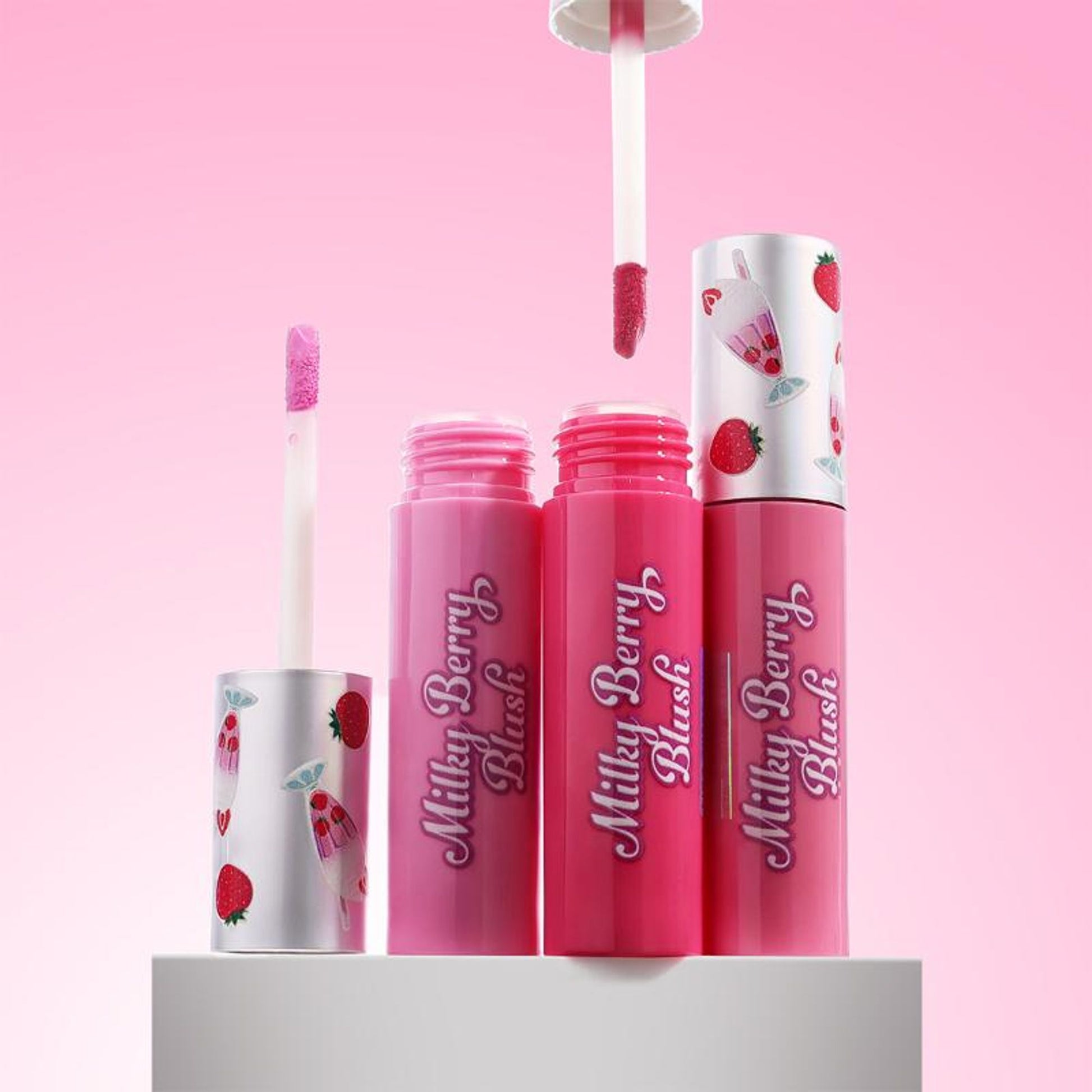 Makeup Revolution Milkshake Lip + Cheek Tint - Strawberry Shake