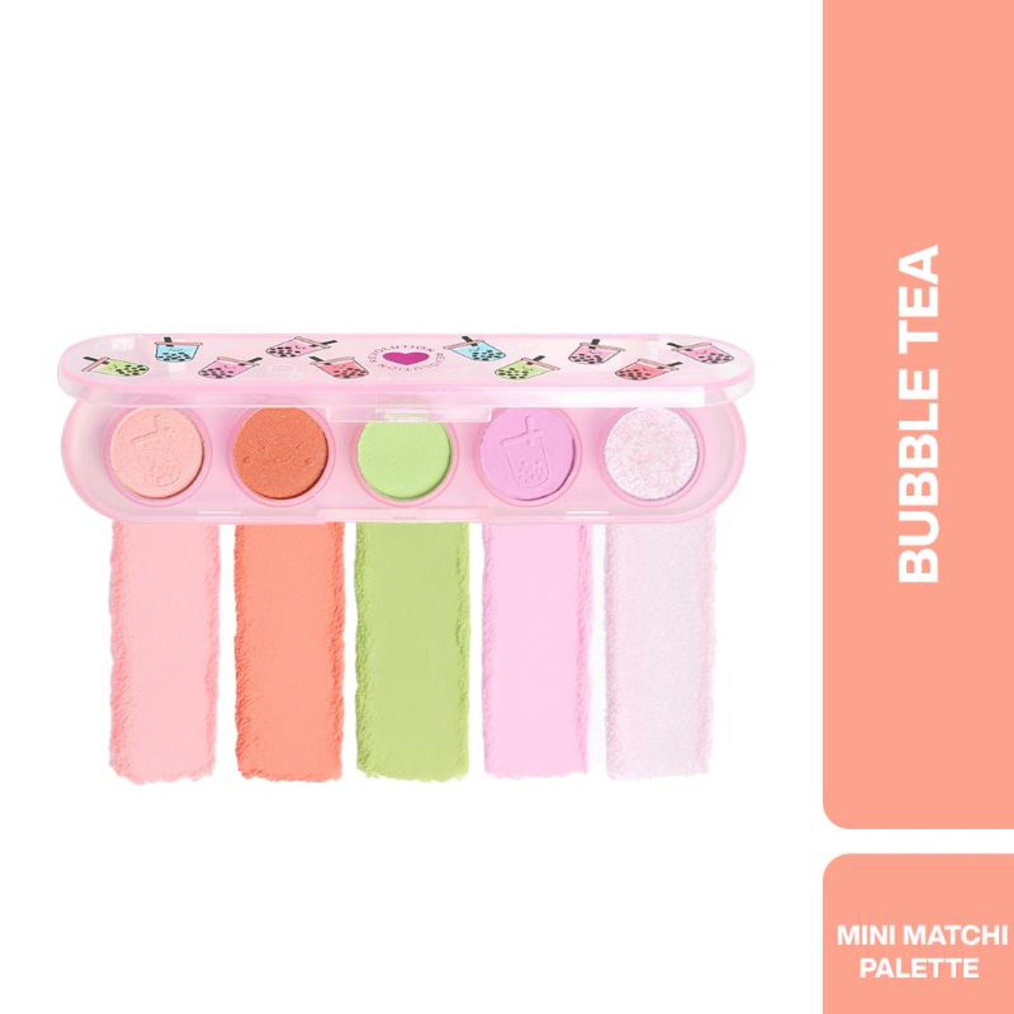 Makeup Revolution Bubble Eyeshadow Palette - Tea Mini Matchi