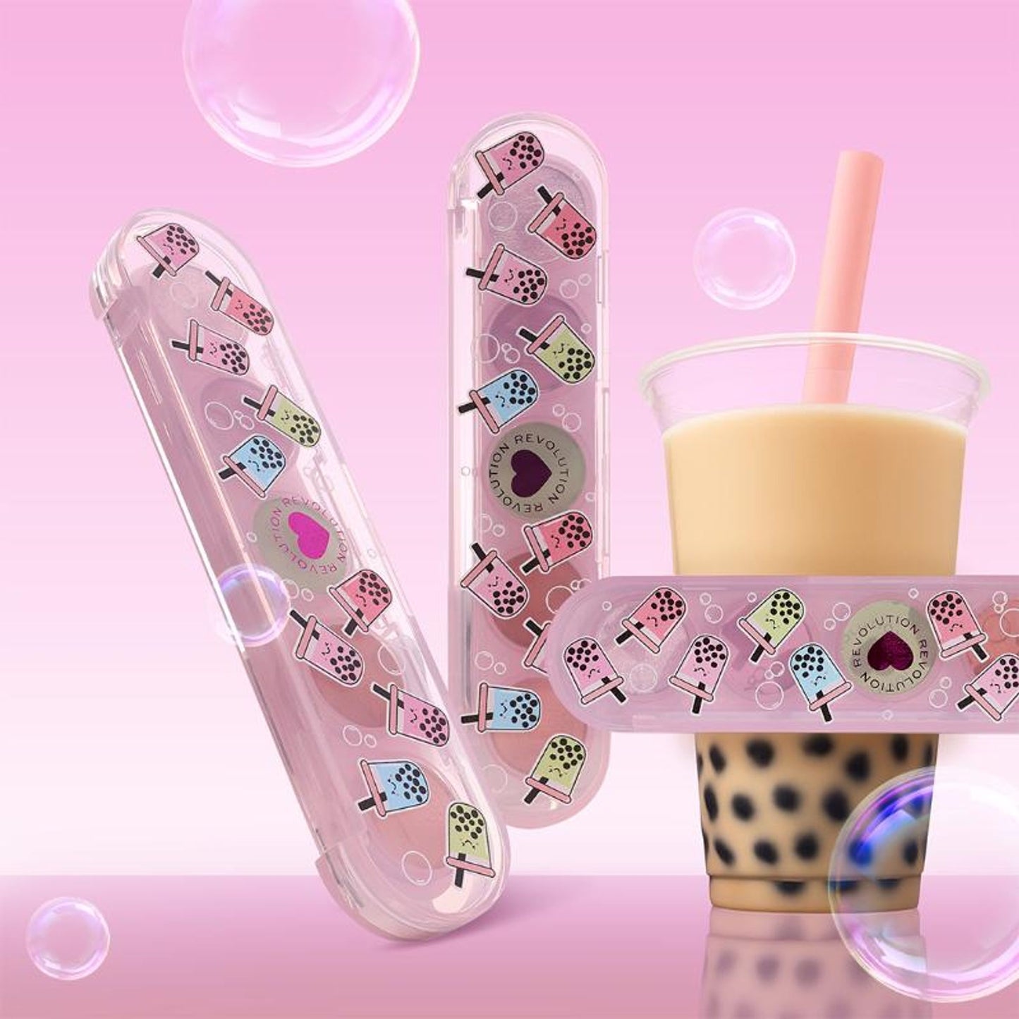 Makeup Revolution Bubble Eyeshadow Palette - Tea Mini Matchi