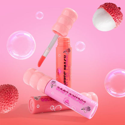 Makeup Revolution Bubble Tea Milky Blush + Lip Tint - Poppin' Peach